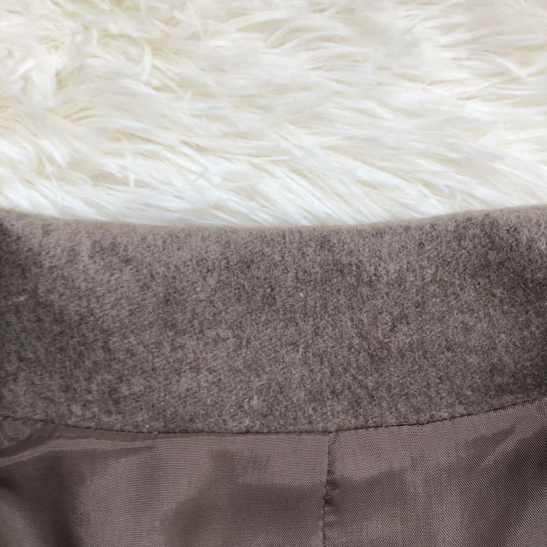 未使用級⭐️ダーマコレクション　カシミヤ100% ロングコート　15号　XXL