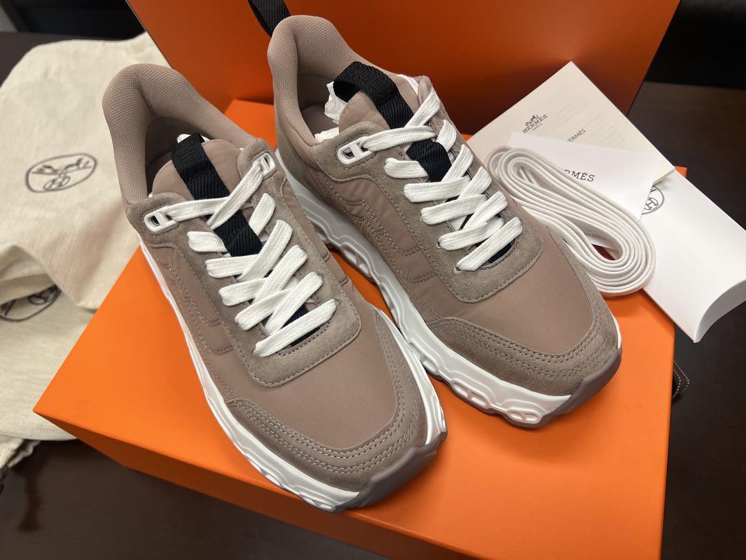 [新品] エルメス スニーカー インパルス ピンク　37