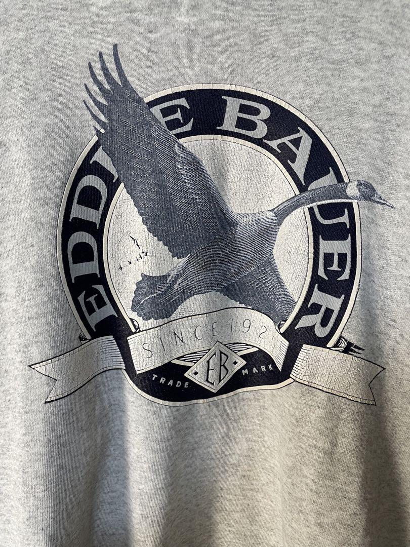 Eddie Bauer GS sport 80s プリントスウェット トレーナー
