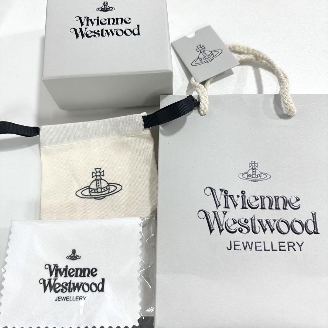 【美品】安全ピンクリップ　ネックレス　ヴィヴィアンウエストウッド シルバー ヴィヴィアンウエストウッド シルバー 安全ピンxオーブ