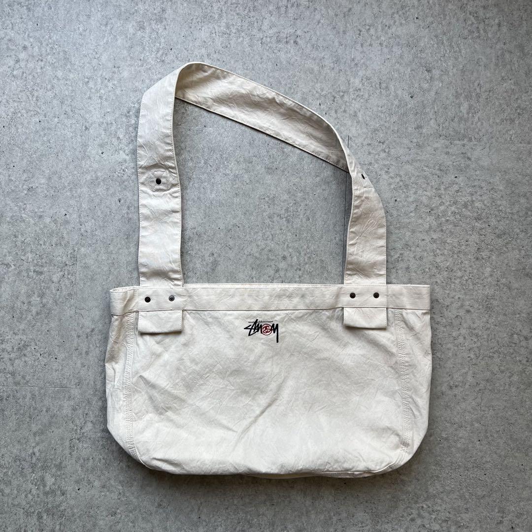 レア OLD STUSSY ステューシー ニュースペーパーバック