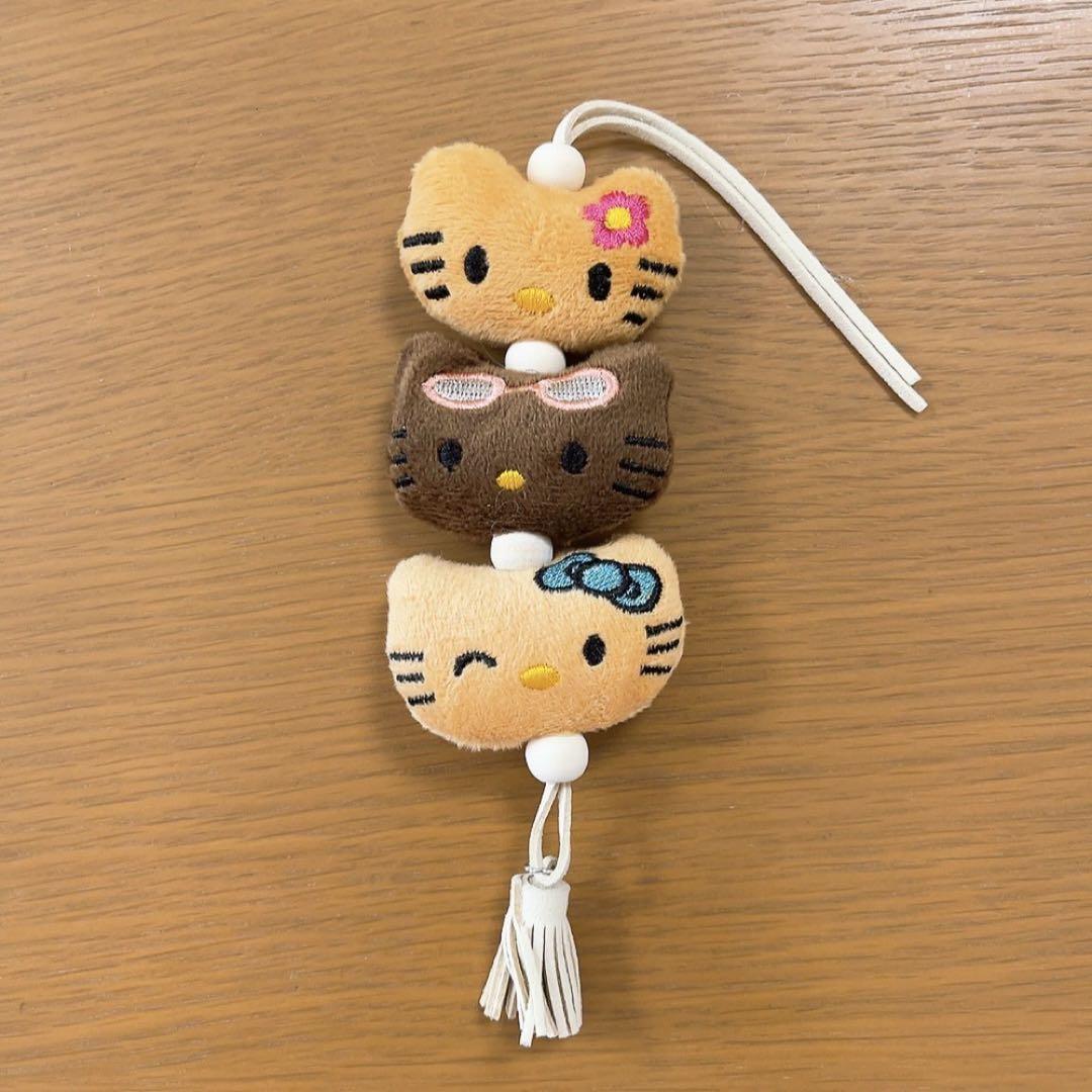 キティちゃん 日焼けキティ ガングロキティ キーホルダー