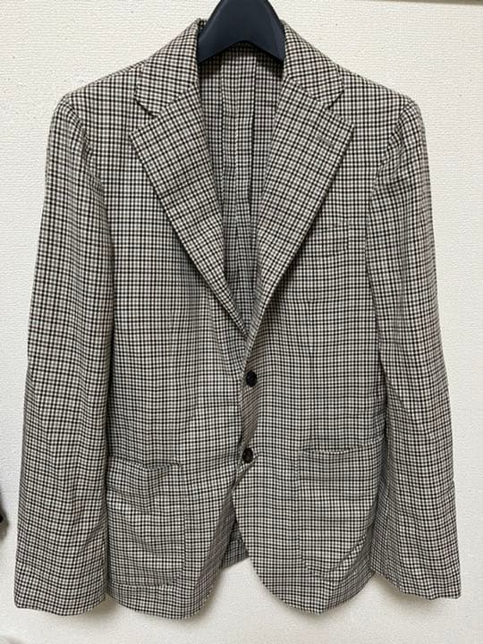 エディフィス タンピンジャケット ガンクラブチェック | biaxial-films.com