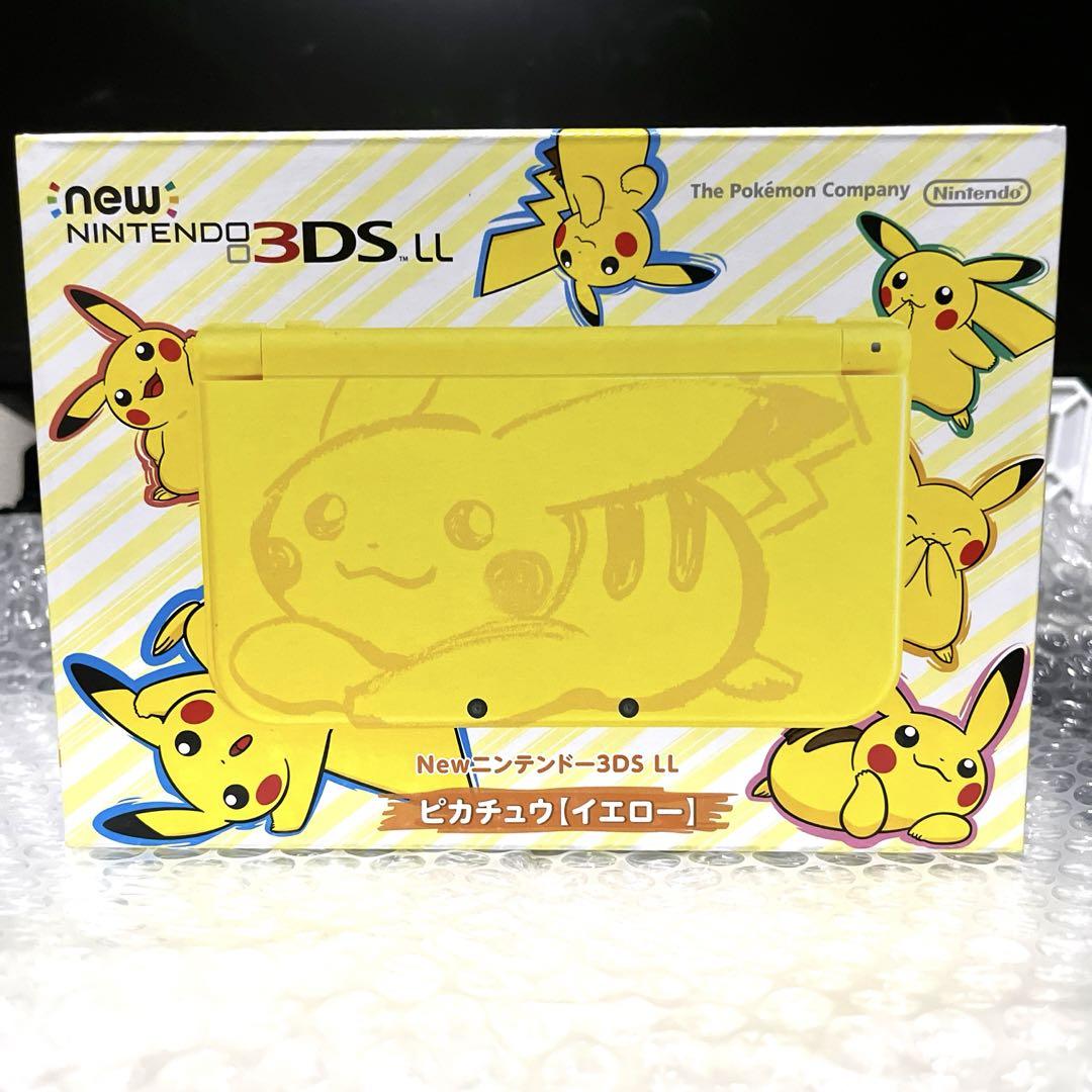 Newニンテンドー3DS LL ピカチュウ【イエロー】 任天堂 任天堂 Newニンテンドー3DS LL ピカチュウ(イエロー)(ピカチュウ