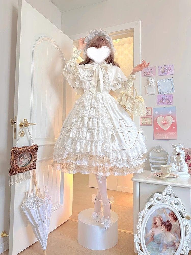 コスプレドレス lolita オリジナル 洋服 ロリータ ワンピース