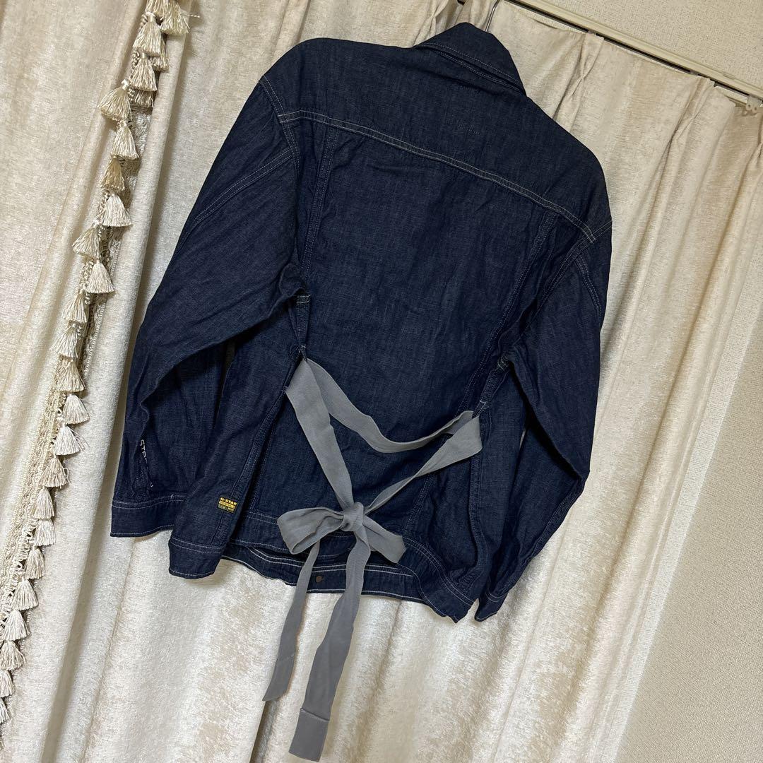 限定版 G-Star RAW デニムジャケット バックリボン ジャケット・アウター