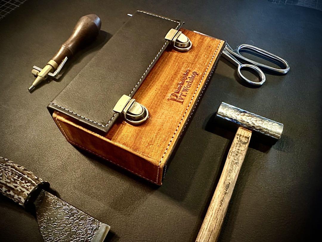 Pvt.Workshop 本革　デッキケース　ハーフプレマケース　セット