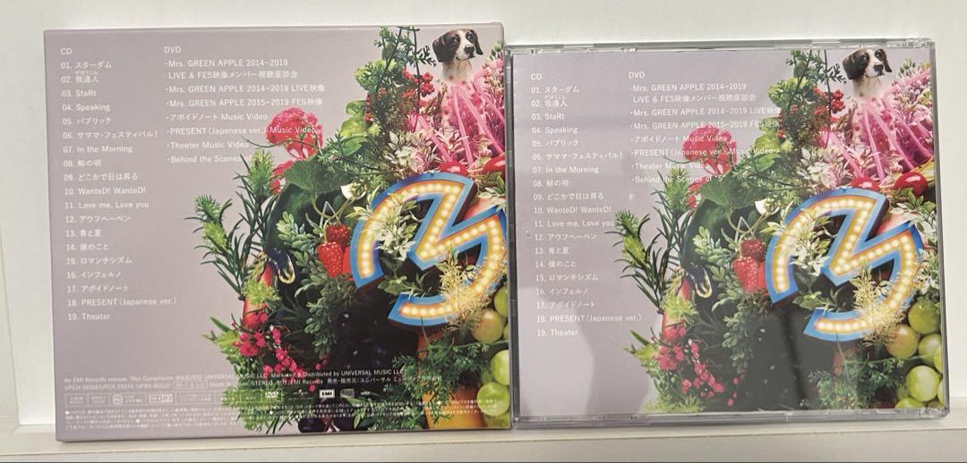 Mrs. GREEN APPLE 「5」　初回限定版(CD+DVD)