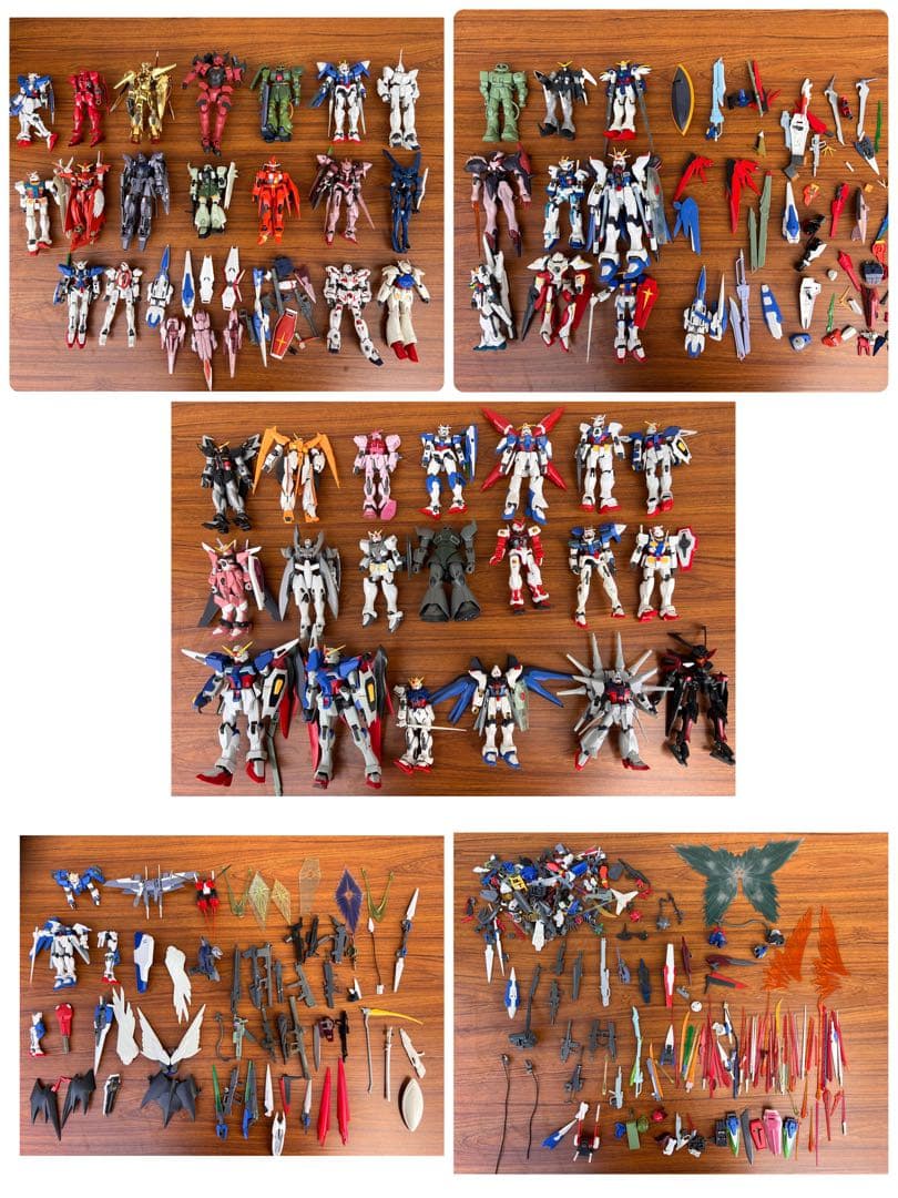ガンプラ 当時品 年代品全体的に状態が悪い
