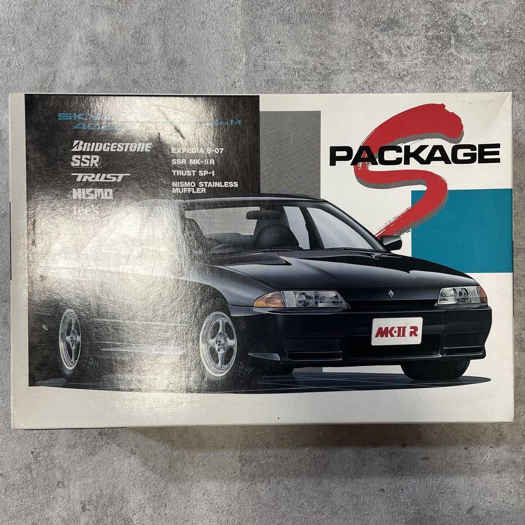 スカイライン SKYLINE GTS-t type M プラモデル アオシマ 日産 スカイライン 4ドア GTS-t Type M アオシマ Sパッケージ