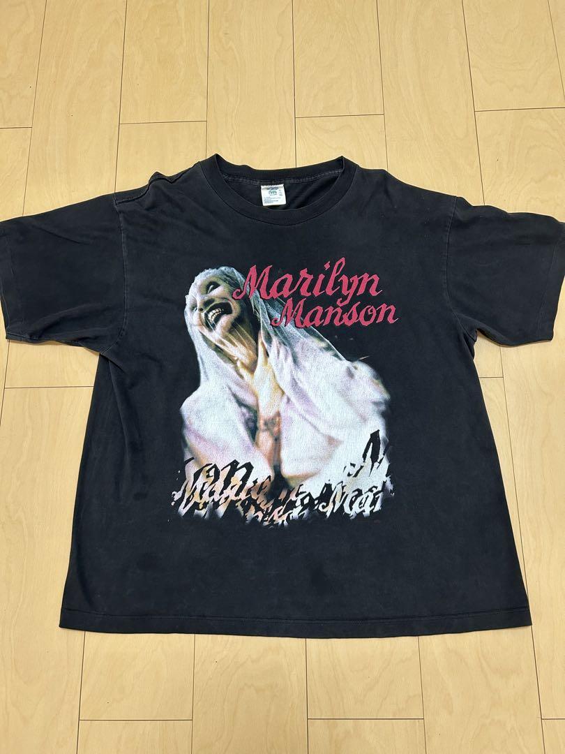 希少当時物Marilyn Manson マリリン マンソン  Tシャツ XL