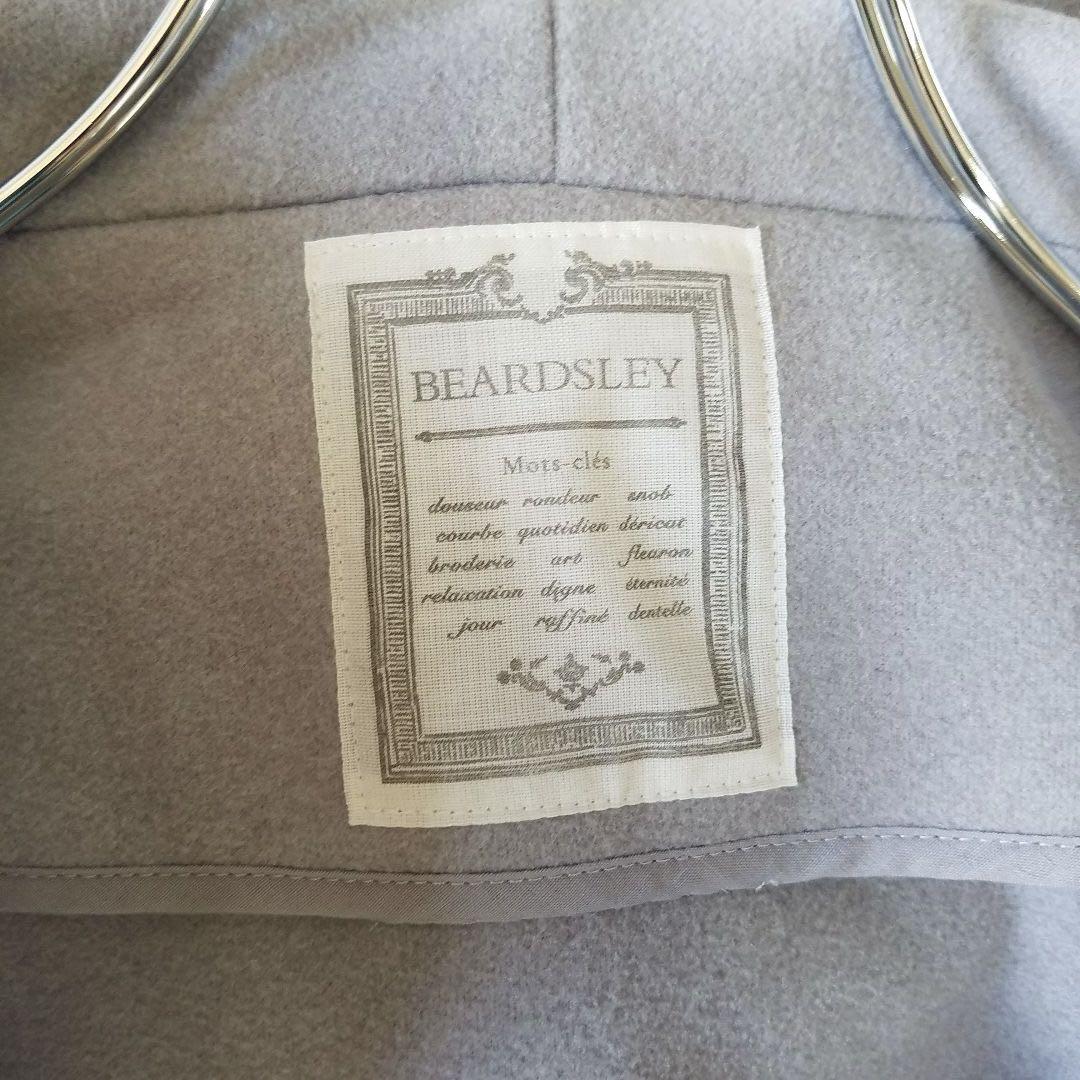 BEARDSLEY✨ビアズリー フード ロングコート サイドスリット フリー