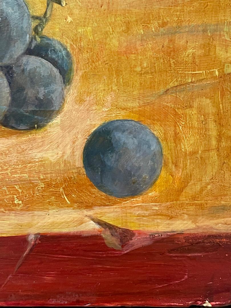 油彩画 靜物 サイン在 作者不詳 額装仕立て前面ガラス 油彩画 靜物 サイン在 作者不詳 額装仕立て前面ガラス