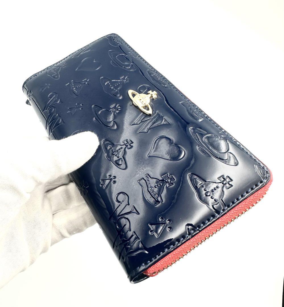 【新品未使用】VivienneWestwood 長財布 BLUE (ブルー)