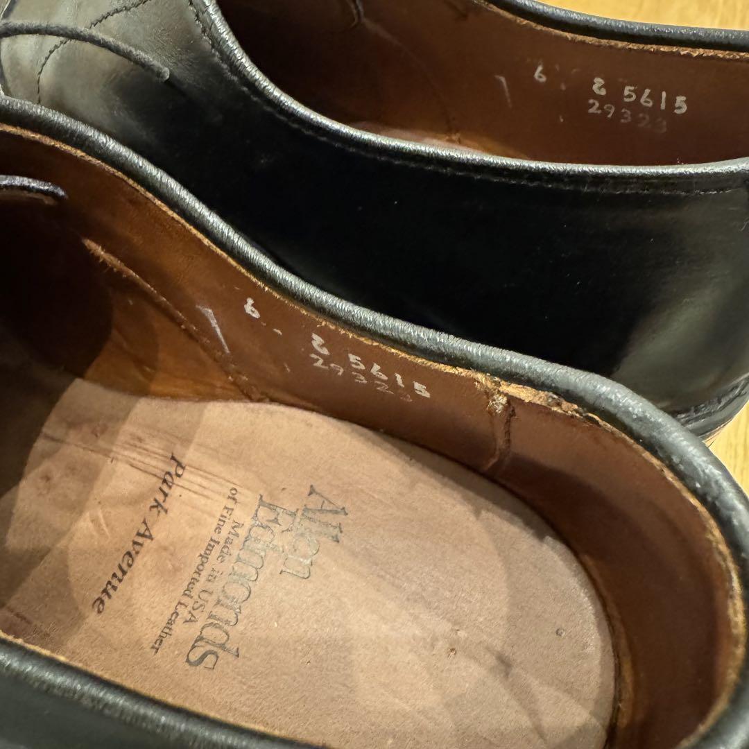 Allen Edmonds Park Avenue 黒 6E