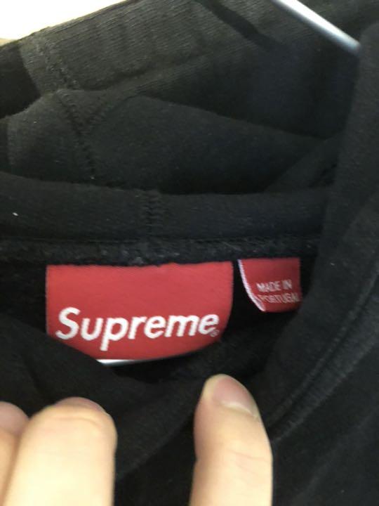 カテゴリー❽ Supreme ブラック サイズL 8Nmua-m50389355619 20FW パッチワークパーカー ↝カテゴリー