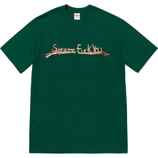 supreme shirt green
