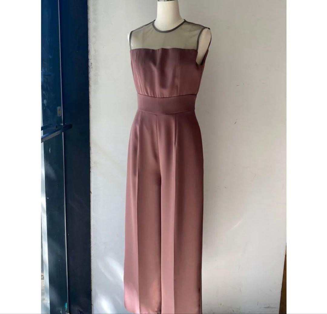 LAGUNAMOON ラグナムーン　LADYチュールオフショルパンツドレス