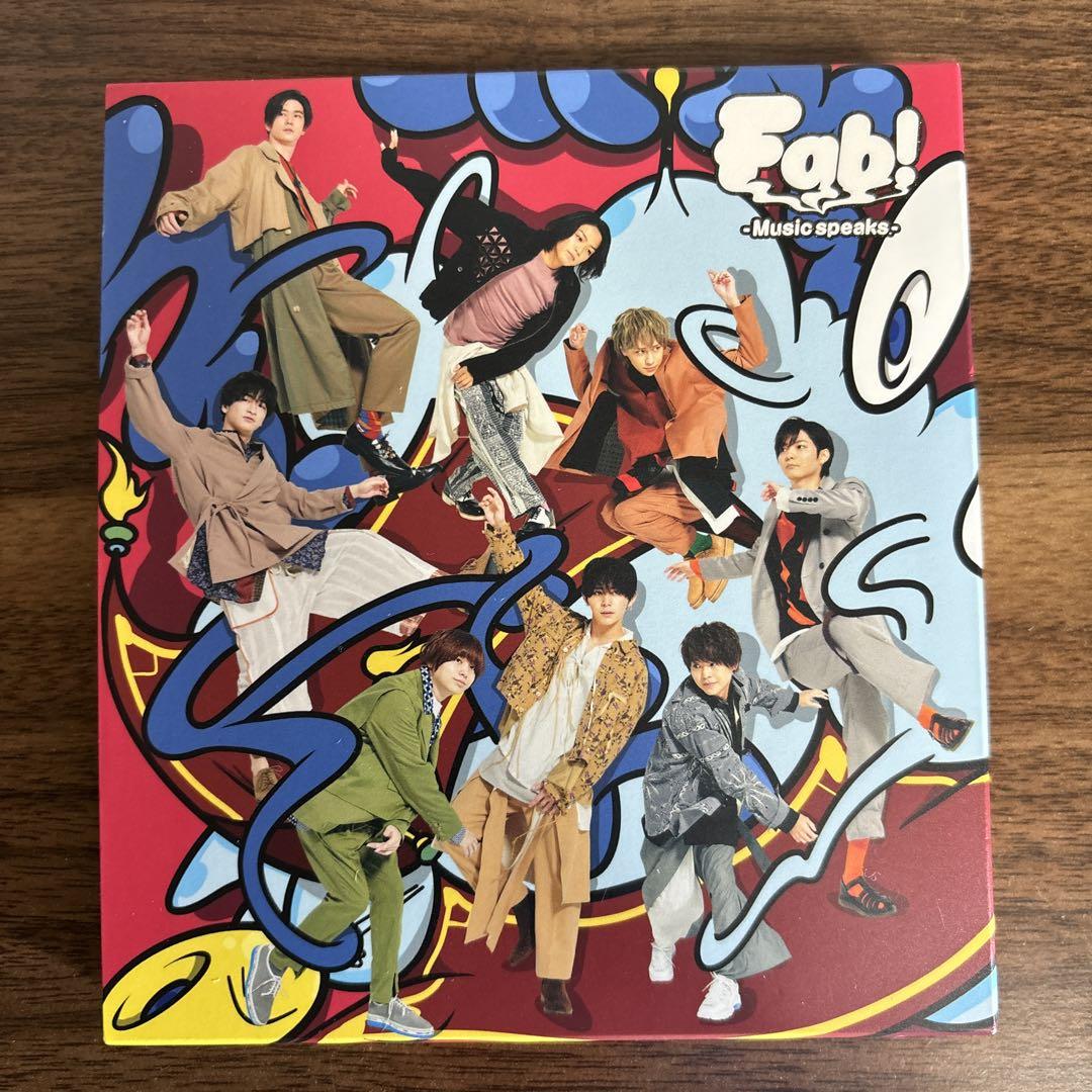 Fab ! -Live speaks- Blu-ray(2枚組）