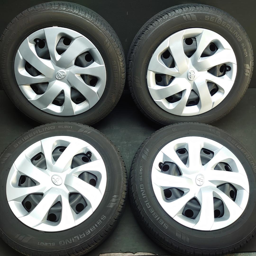 バリ溝 美品】トヨタ 純正スチールホイール 15in 5.5J +45