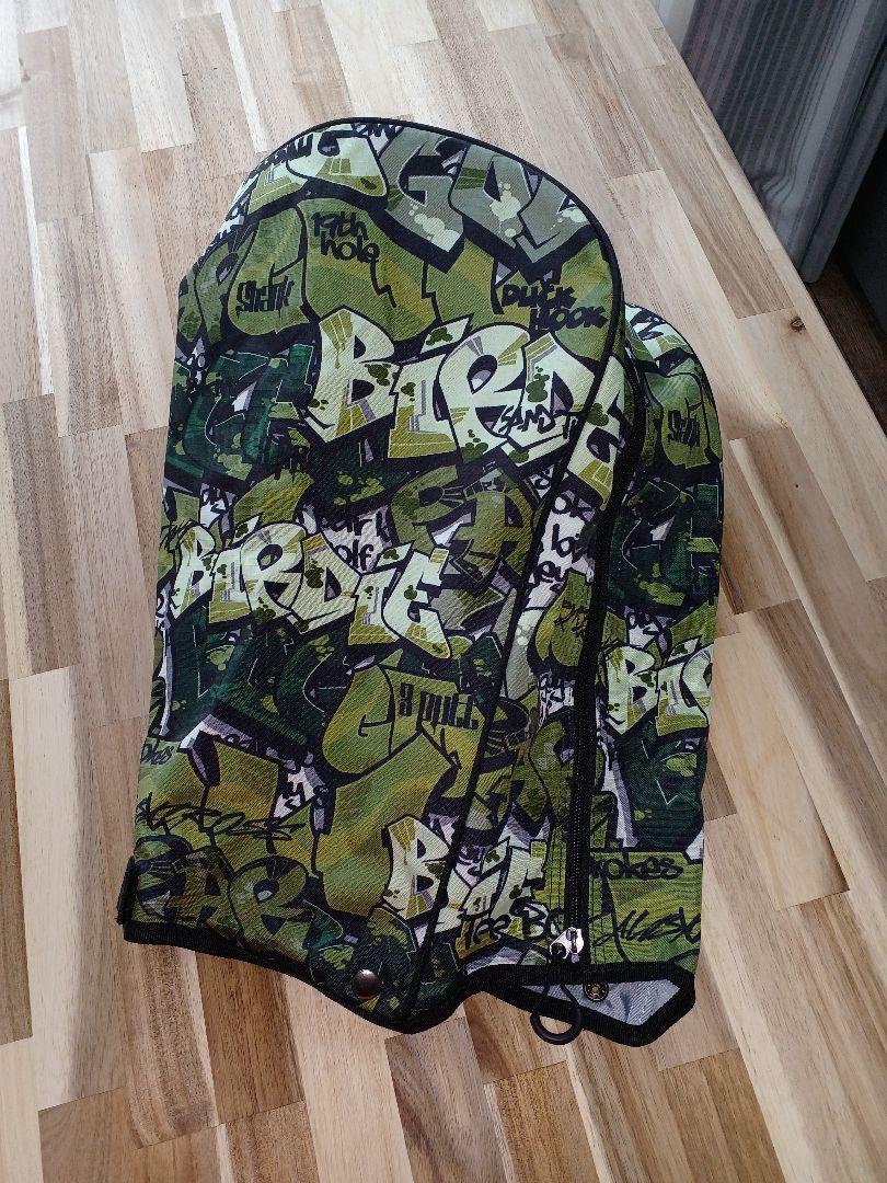 【国内配送】 LOUDMOUTH キャディバッグ9.5型(希少)美品 カモフラージュ ゴルフバッグ・キャディバッグ