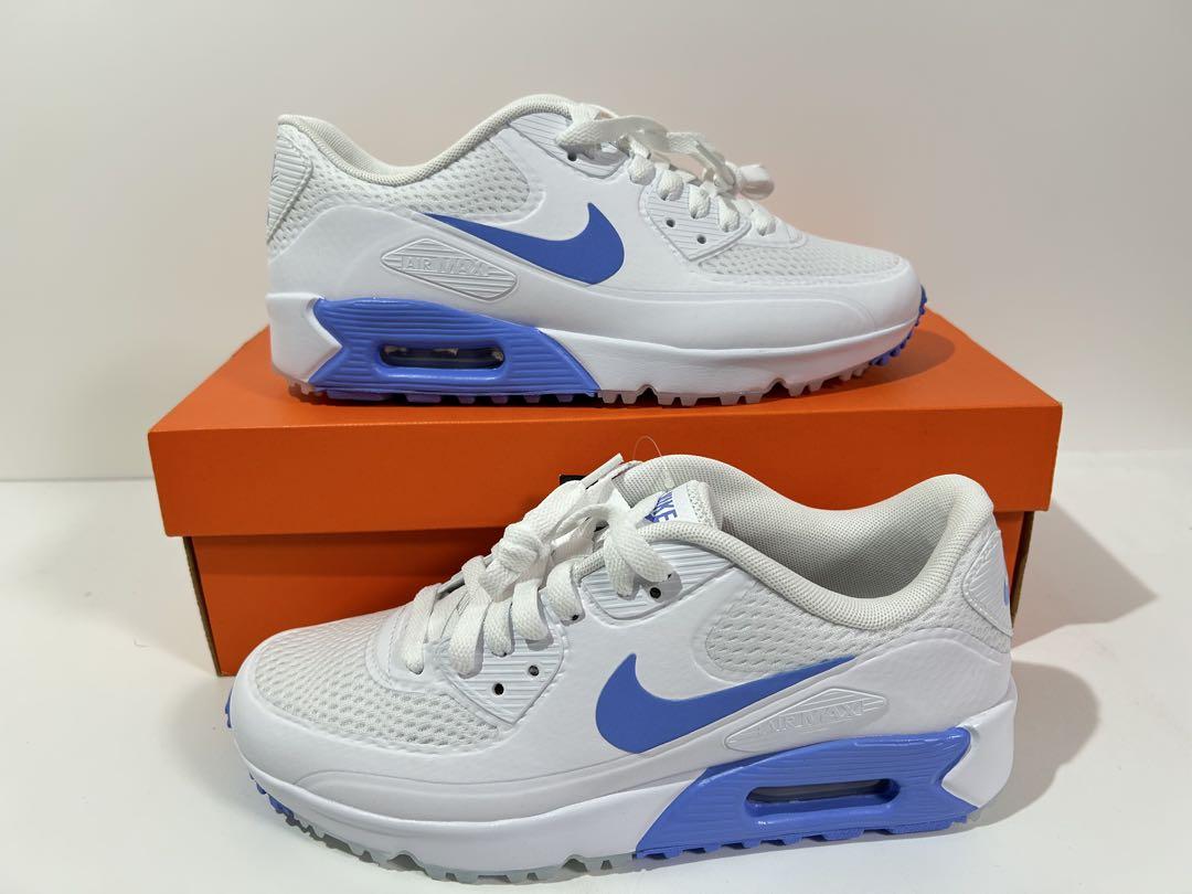 【新品】M24.5cm/W25cm NIKE エアマックス90 ゴルフシューズ