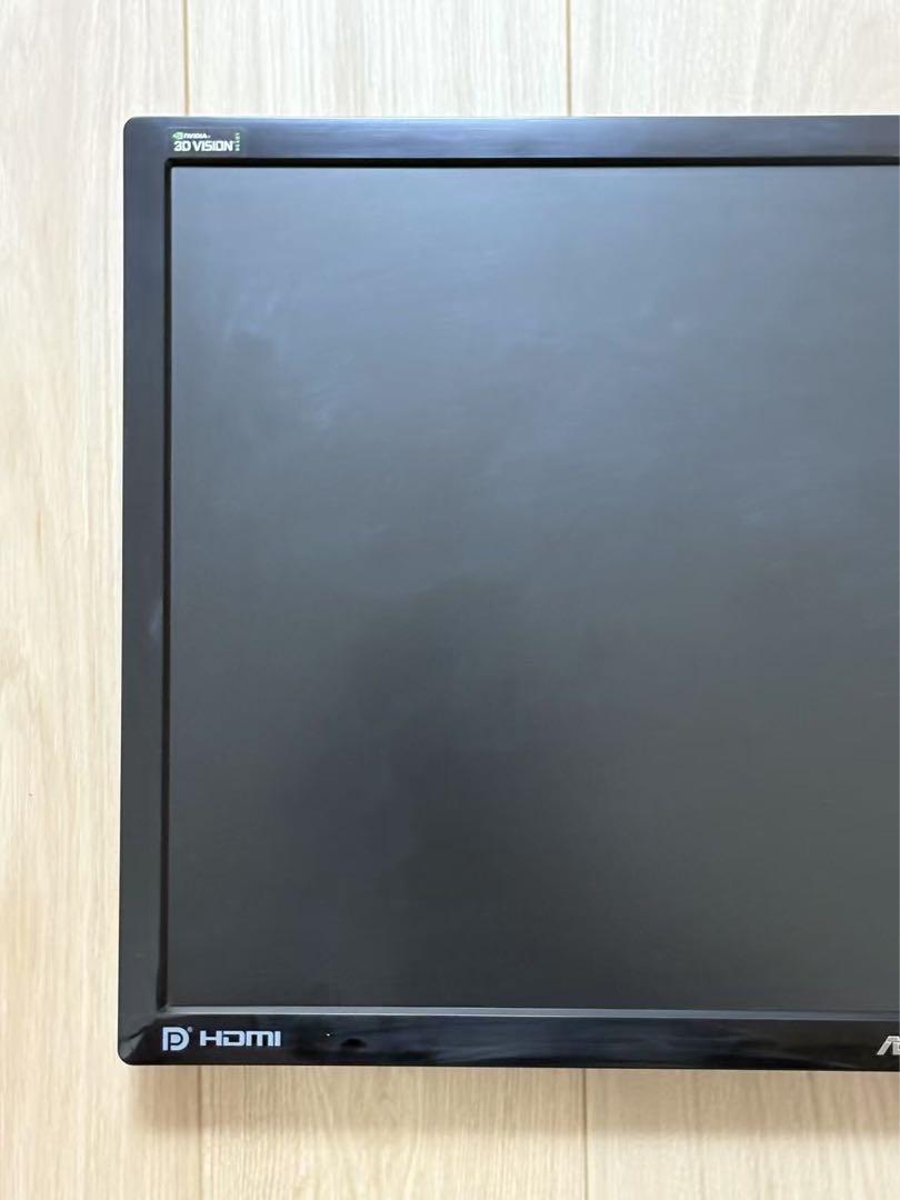 ASUS VG248QE ゲーミングモニター 1ms、144Hz 3D対応