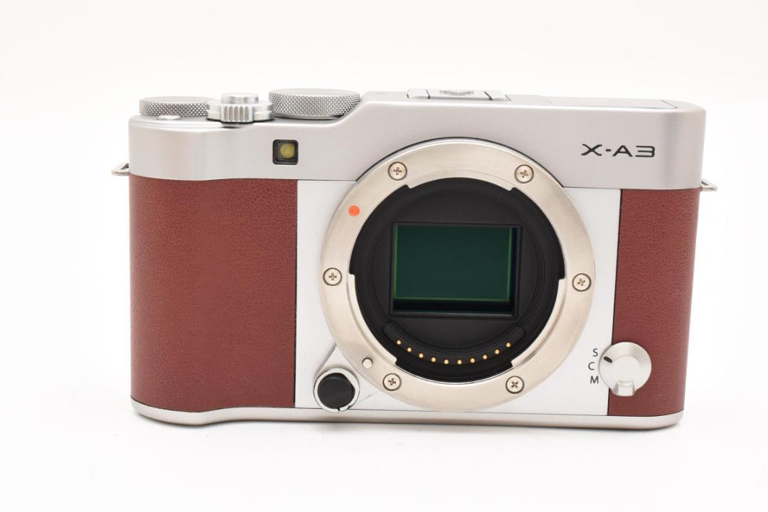 FUJIFILM フジフィルム X-A3 ボディー ブラウン