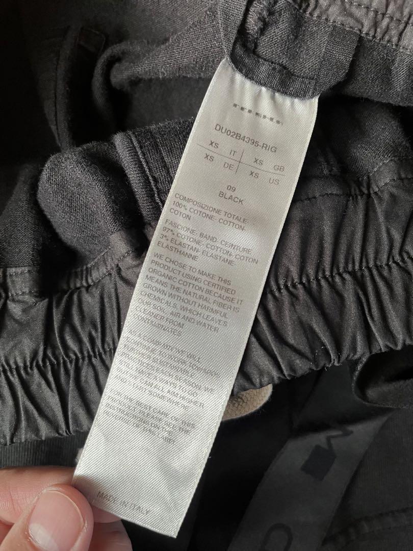 パンツ RICK OWENS DRKSHDW PRISONER DRAWSTRING