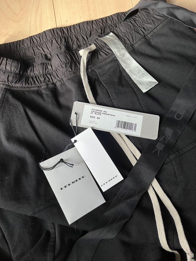 パンツ RICK OWENS DRKSHDW PRISONER DRAWSTRING