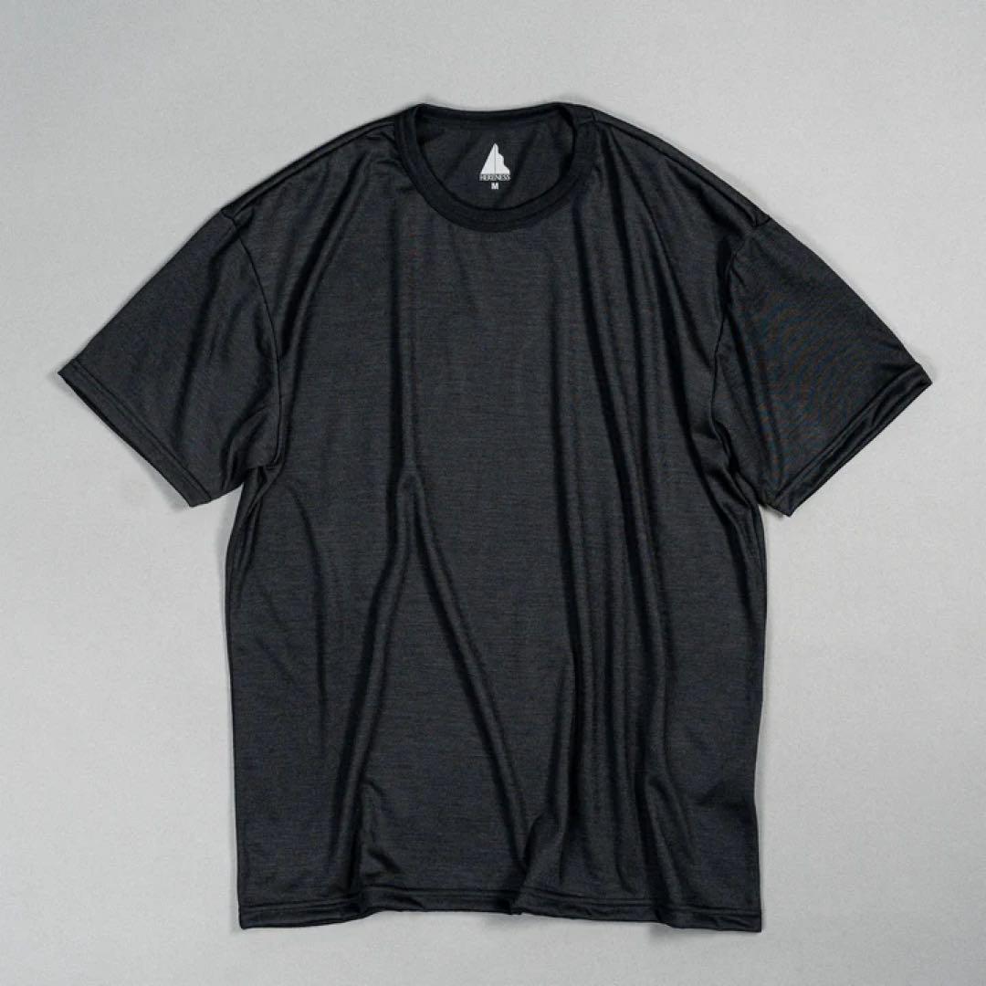 美品!HERENESS ヒヤネス ヒアネス ドライウールTシャツ