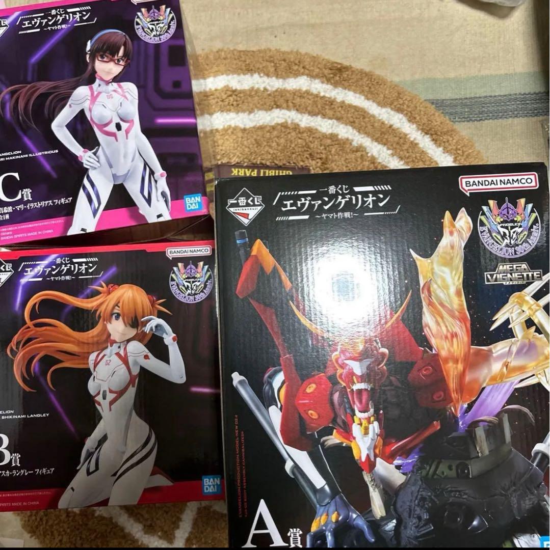 一番くじ エヴァンゲリオン A賞 B賞 C賞 下位賞クリアポスター全