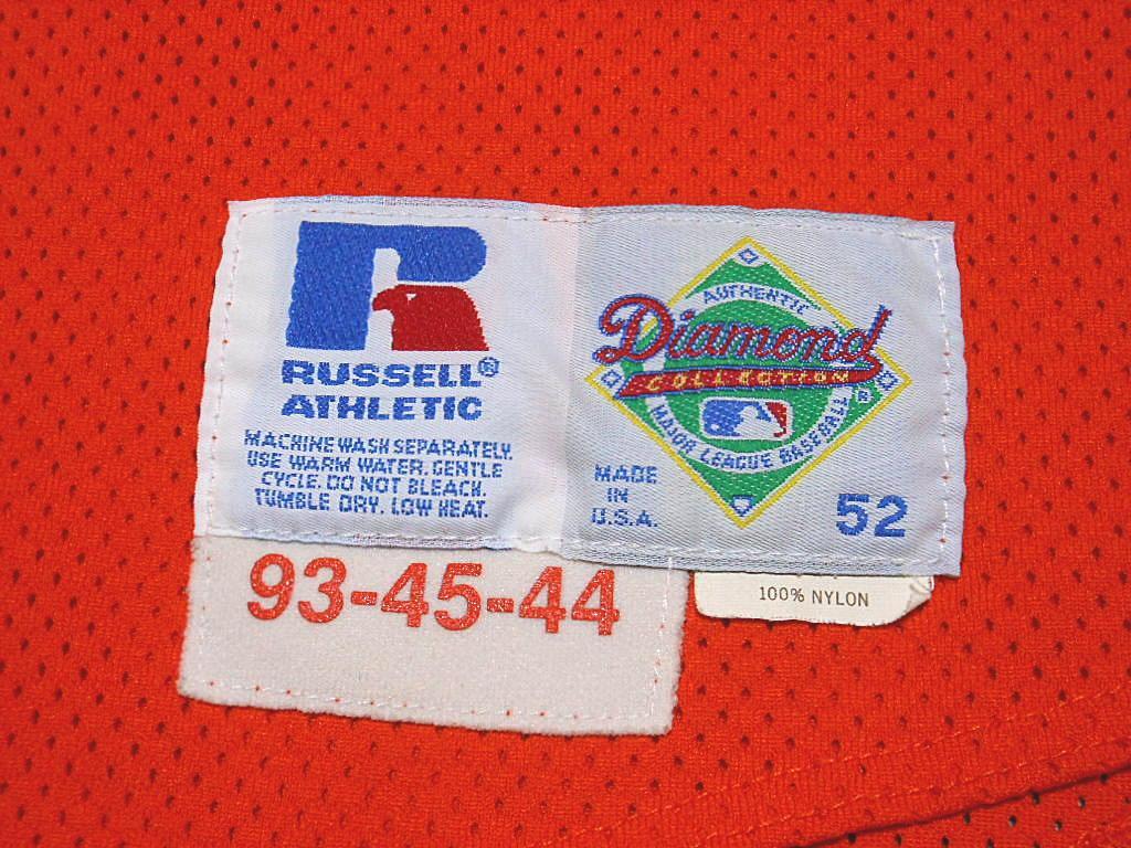 いいネット通販 - 全国送料無料でお届けします フィルダー 実使用 1993 タイガース ユニフォーム MLB 実使用、サイン入り