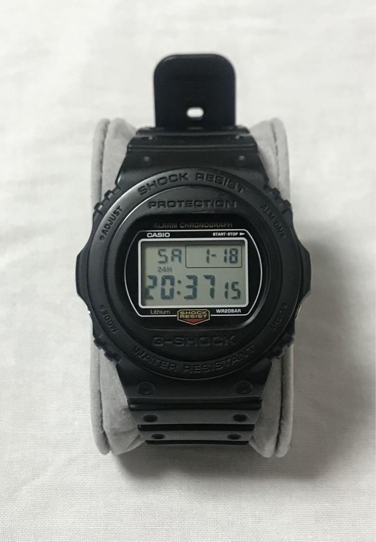 CASIO カシオ　G-SHOCK DW-5750E-1JF ベルベゼ換装品