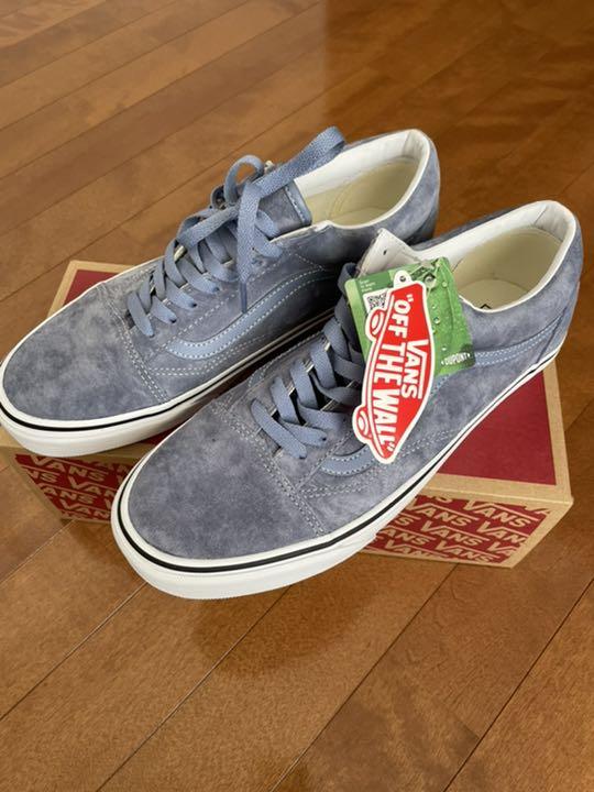 2021春夏新色】 VANS オールドスクール ブルーグレースエード バンズ