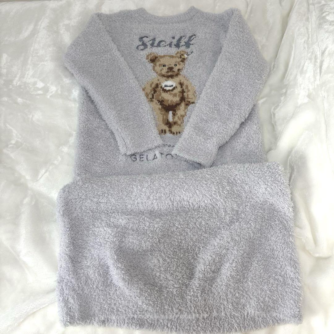 【Steiff】ジェラートJamesジャガードワンピース ジェラートピケ