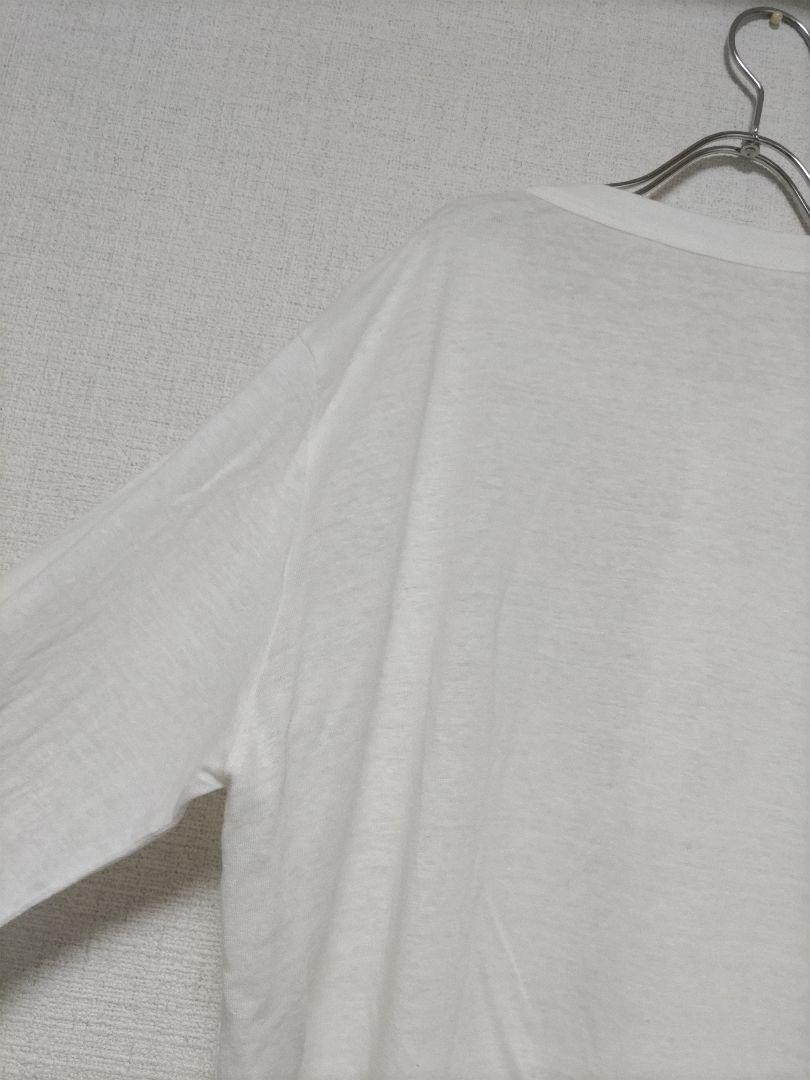 45R フォーティーファイブアール美品 レース編み 長袖リネン