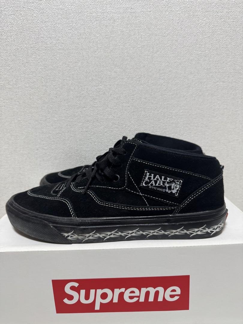 supreme vans ハーフキャブ 靴