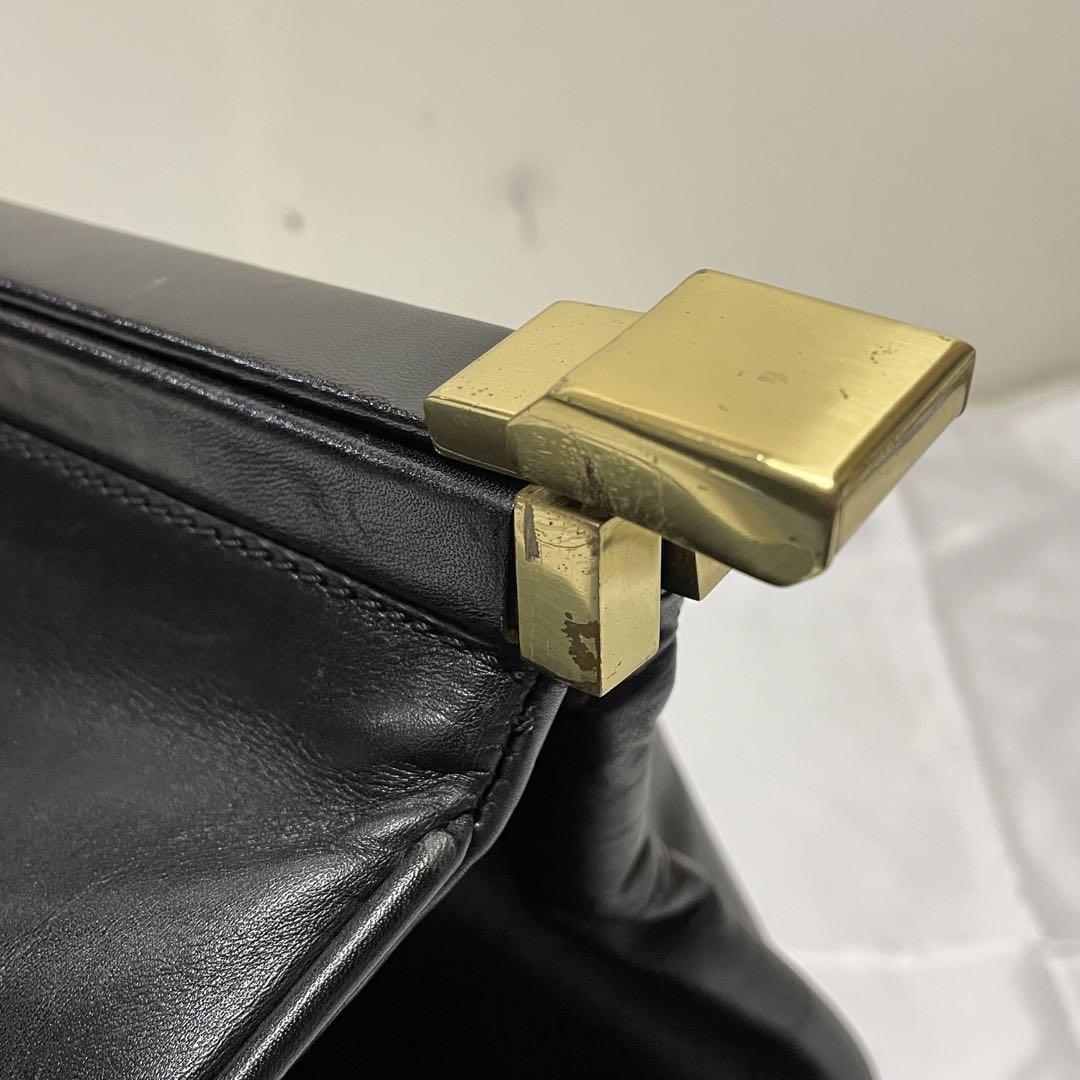 専用 AIGNER【大容量】ボストンバッグ ドクターズバッグ ブラック ビジネス