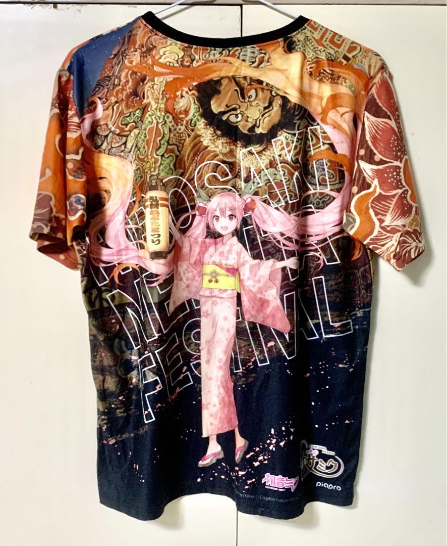 弘前ねぷたまつり× 桜ミク フルグラフィックTシャツ