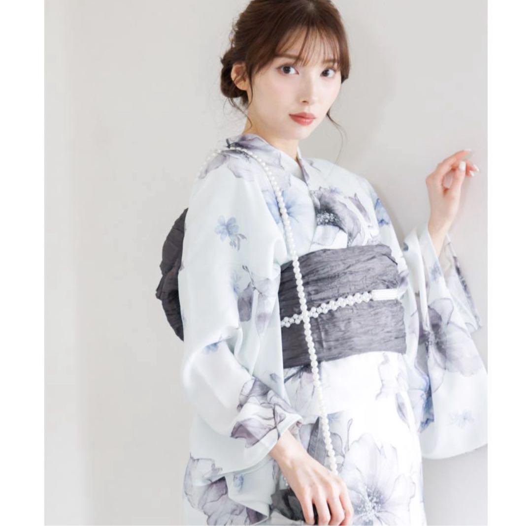 Dita 浴衣 ワンピース 3点セット 夕涼みの花帳