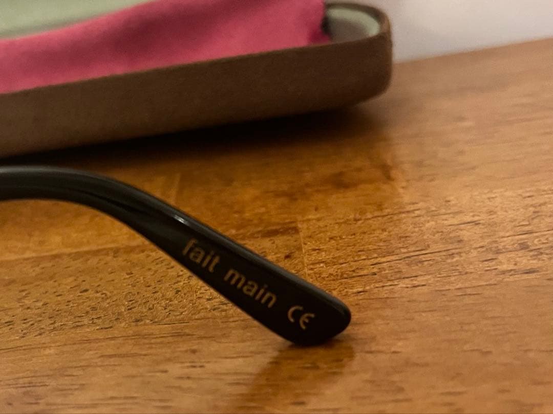 【極美品】Lesca Lunetier レスカ PICA black サングラス