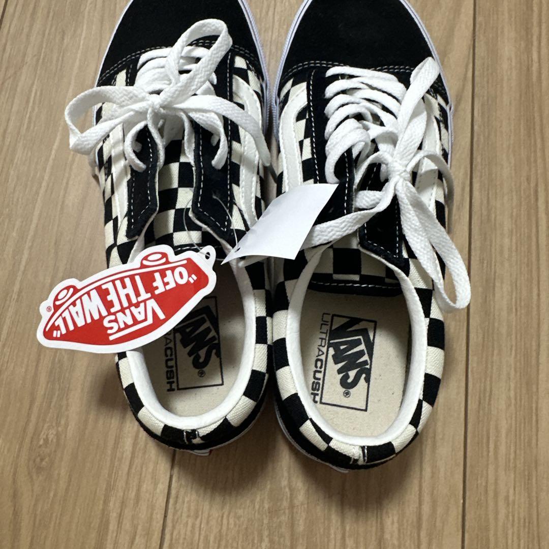 Vans Old Skool チェック柄 ブラック/ホワイト