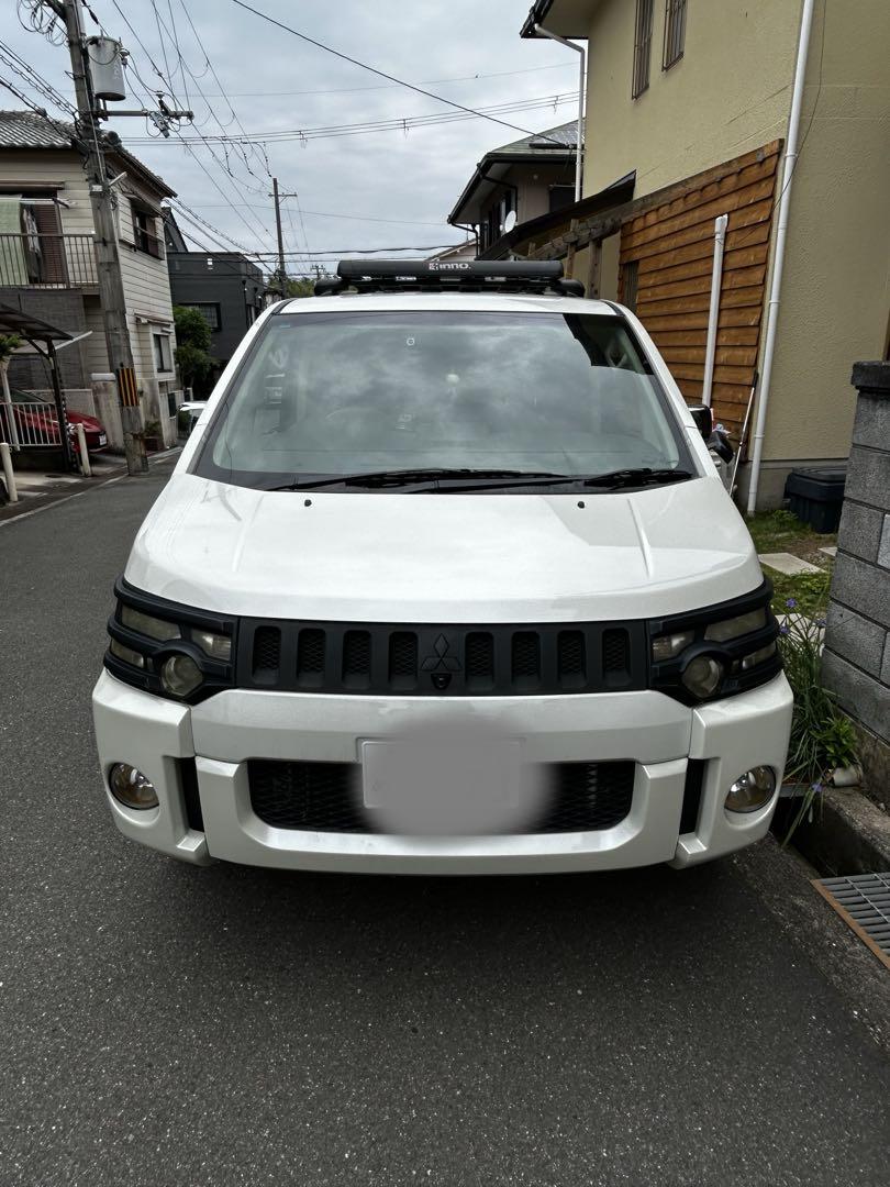 デリカD5 ヘッドライトプロテクター