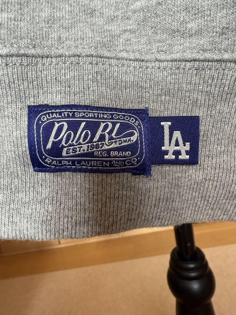 ★希少品★ポロラルフローレン・MLBコラボスウェット　ドジャース　Lサイズ