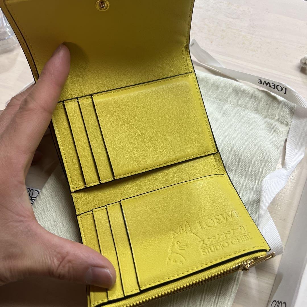 LOEWE ロエベ バーティカルウォレット スモール ジブリ コラボ