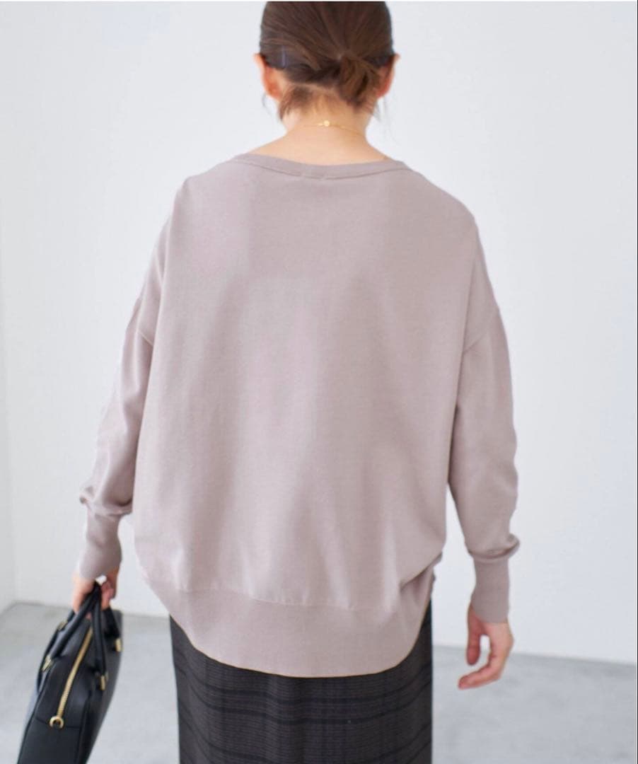 【新品未使用品】IENA コットンストレッチ NEO ワイド長袖プルオーバー 【新品未使用品】IENA コットンストレッチ NEO ワイド長袖プルオーバー