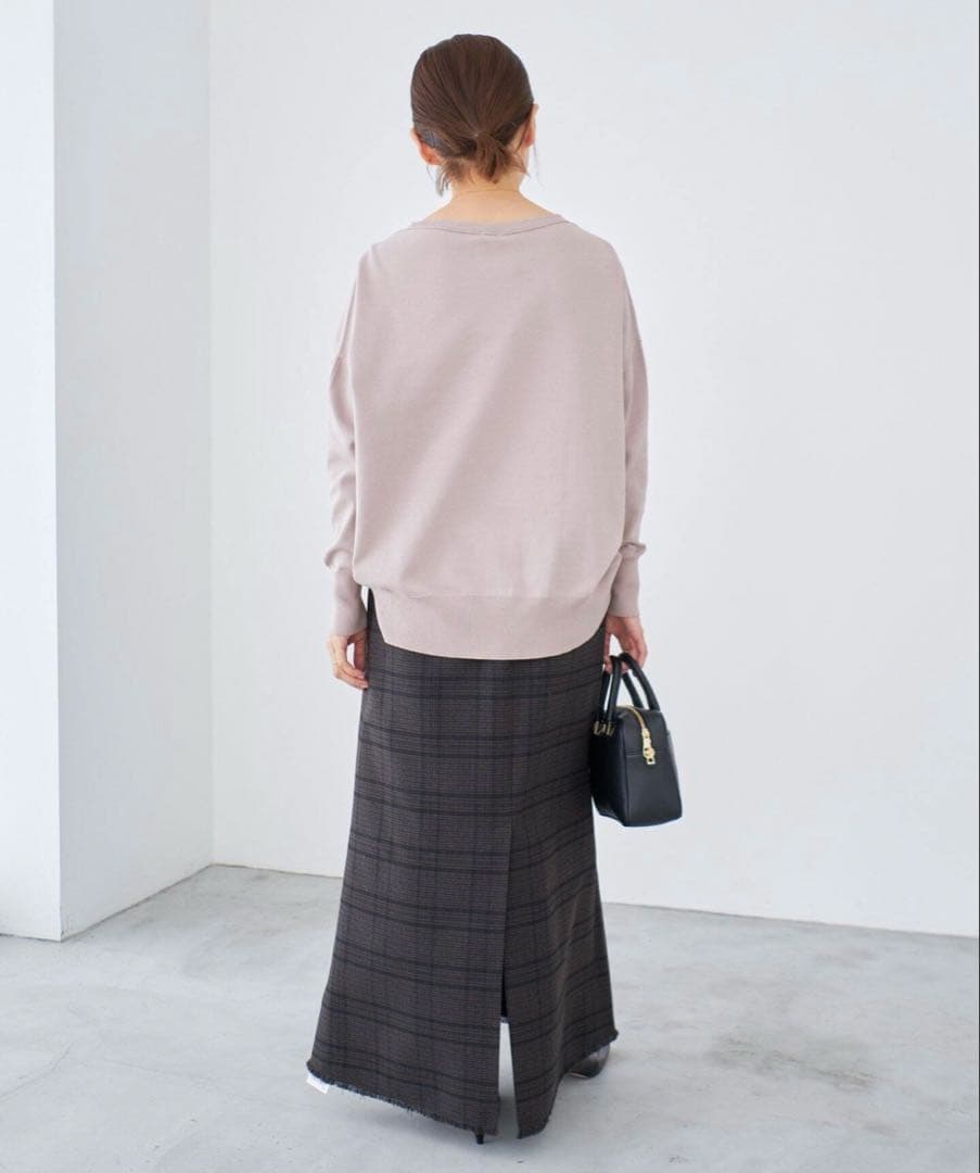 【新品未使用品】IENA コットンストレッチ NEO ワイド長袖プルオーバー 【新品未使用品】IENA コットンストレッチ NEO ワイド長袖プルオーバー