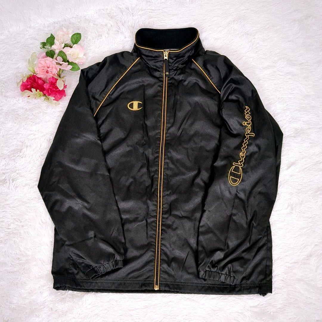 美品　Champion　チャンピオン　ジャージ上下　魔裟斗　黒金　希少　XL