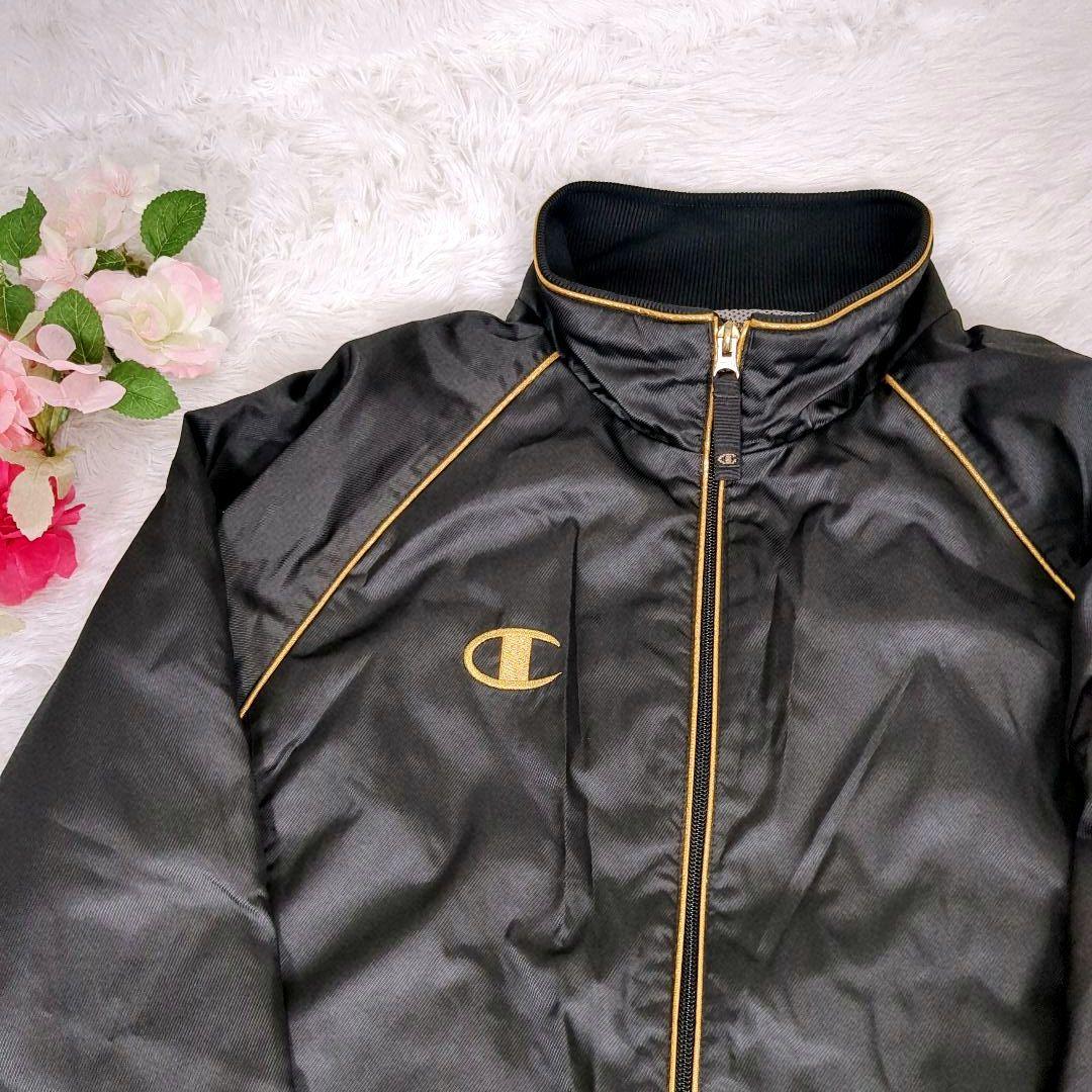美品　Champion　チャンピオン　ジャージ上下　魔裟斗　黒金　希少　XL